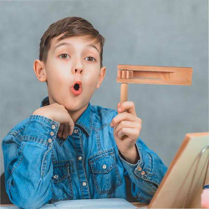 @*Handheld Wooden Ratchet Nois - Musical Instrument Family recension och pris