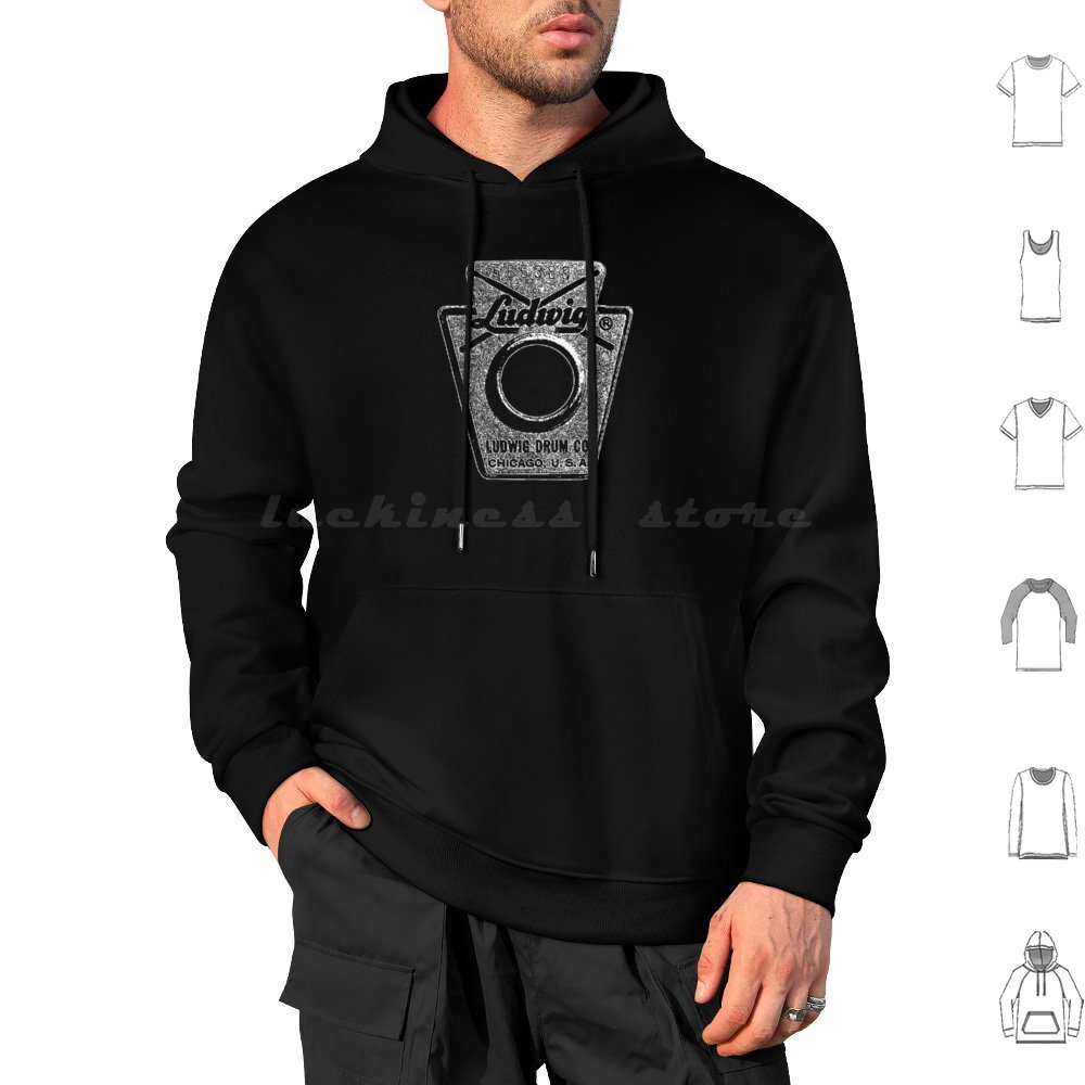 Ludwig Drums Hoodies Long Slee - Musical Instrument Family recension och pris