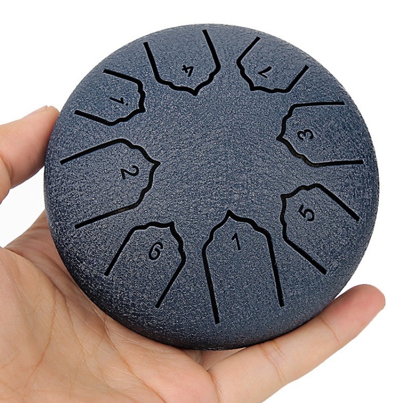 Mini Steel Tongue Drum 4 Inch  - Musical Instrument Family recension och pris