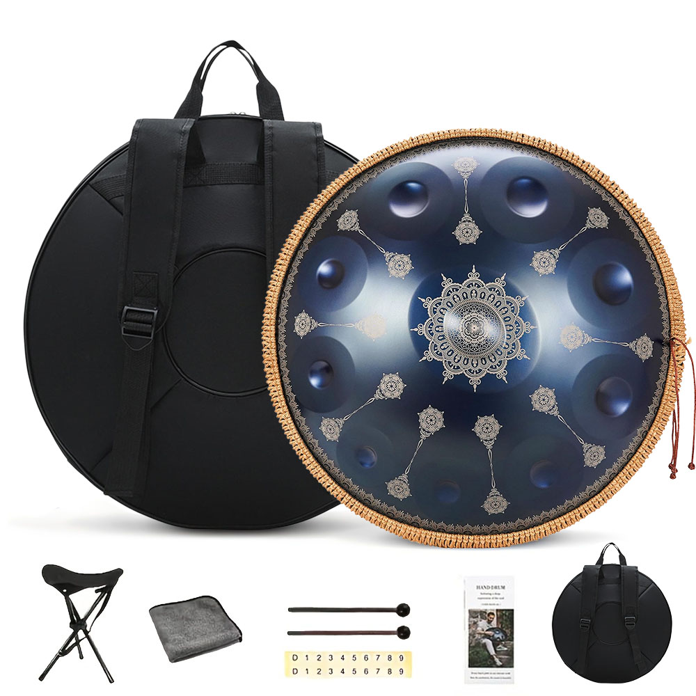10 Notes Handpan Drum 22 Inch  - Musical Instrument Mallet recension och pris