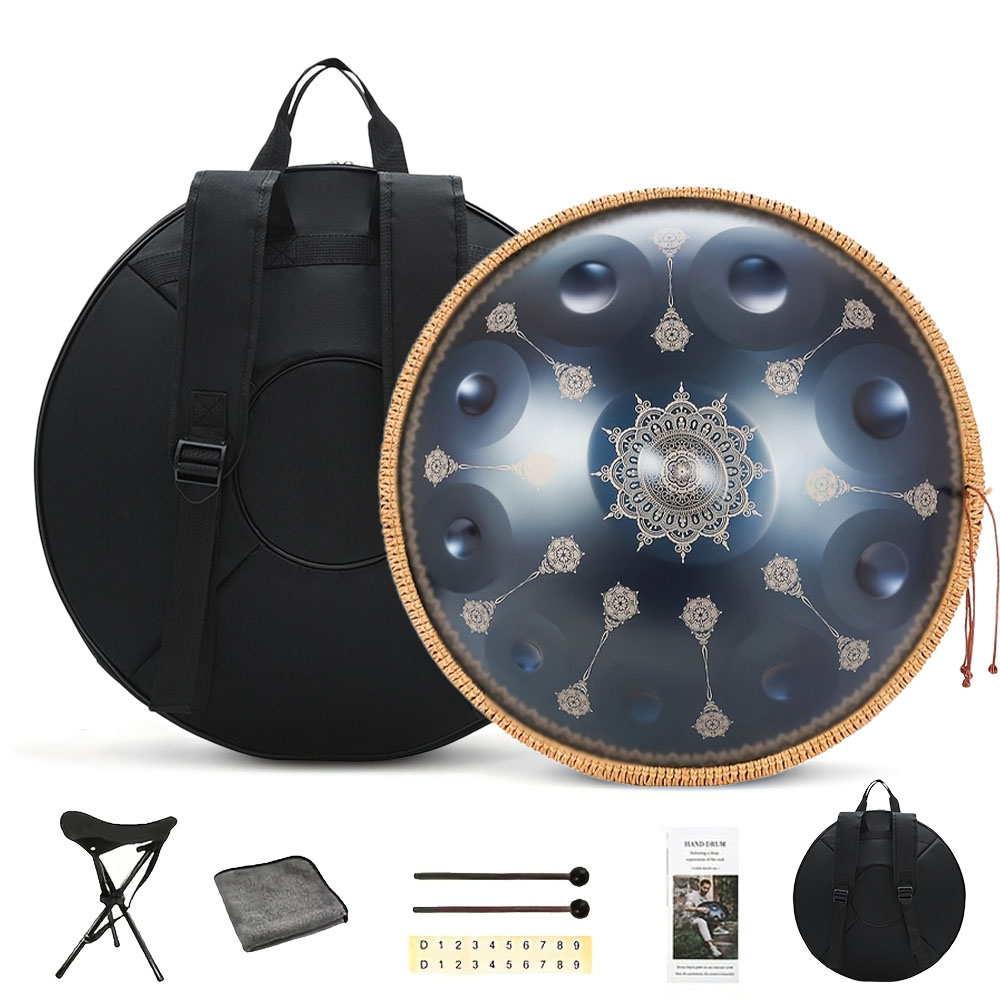 10 Notes Handpan Drum 22 Inch  - Musical Instrument Mallet recension och pris