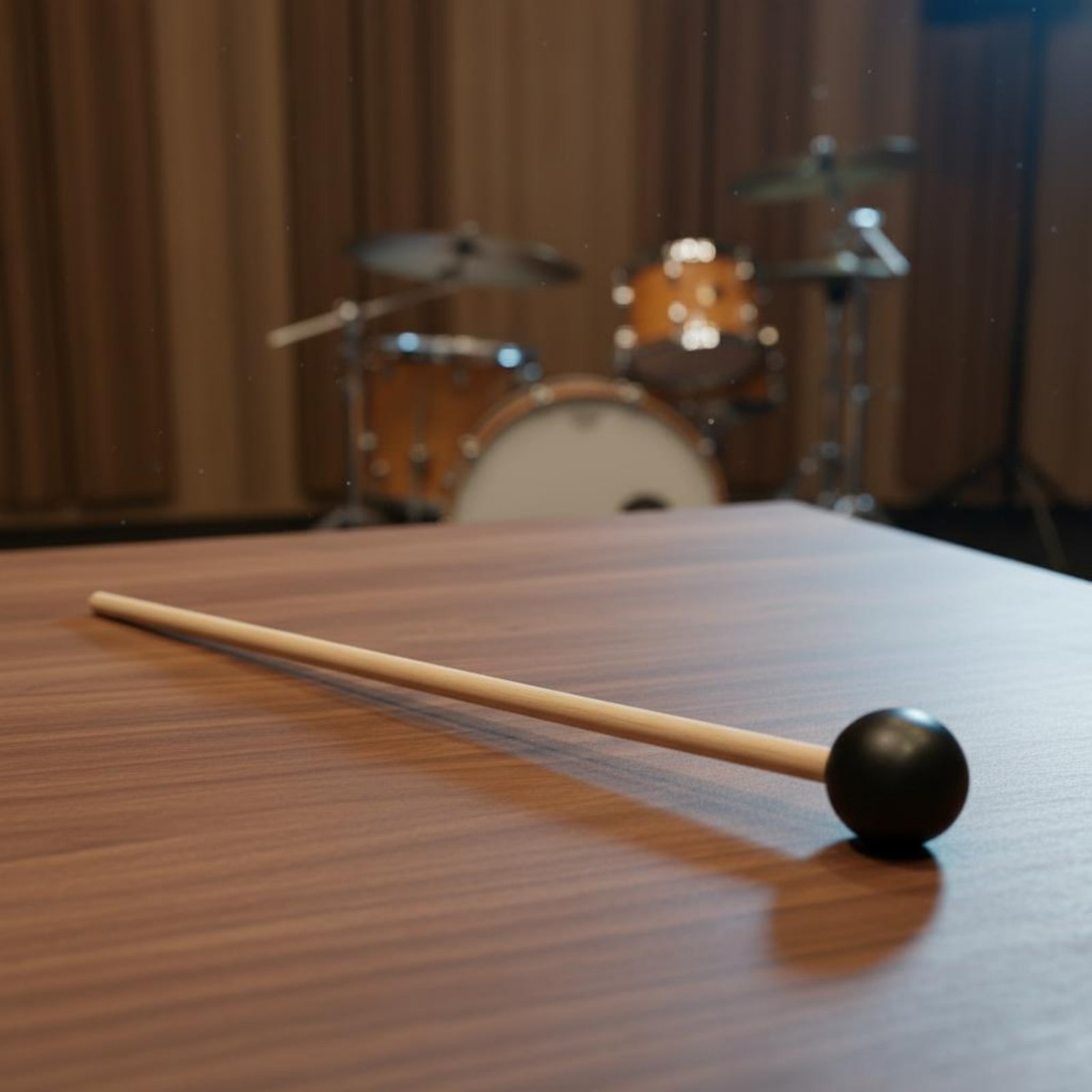2 Pieces Black Head Mallet Lon - Musical Instrument Long recension och pris
