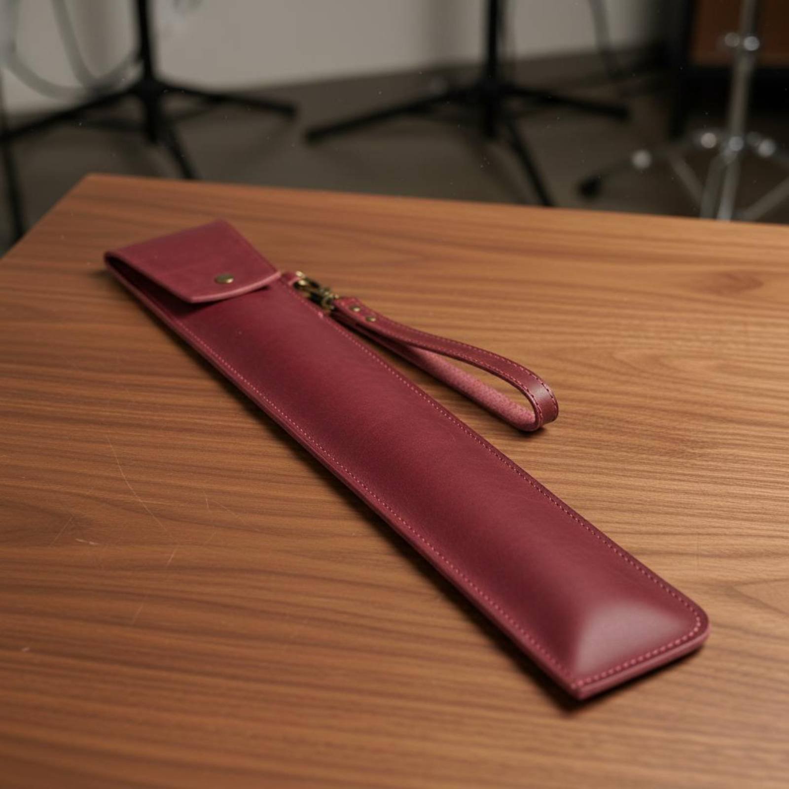 Leather Drumstick Bag Long-Las - Musical Instrument Long recension och pris