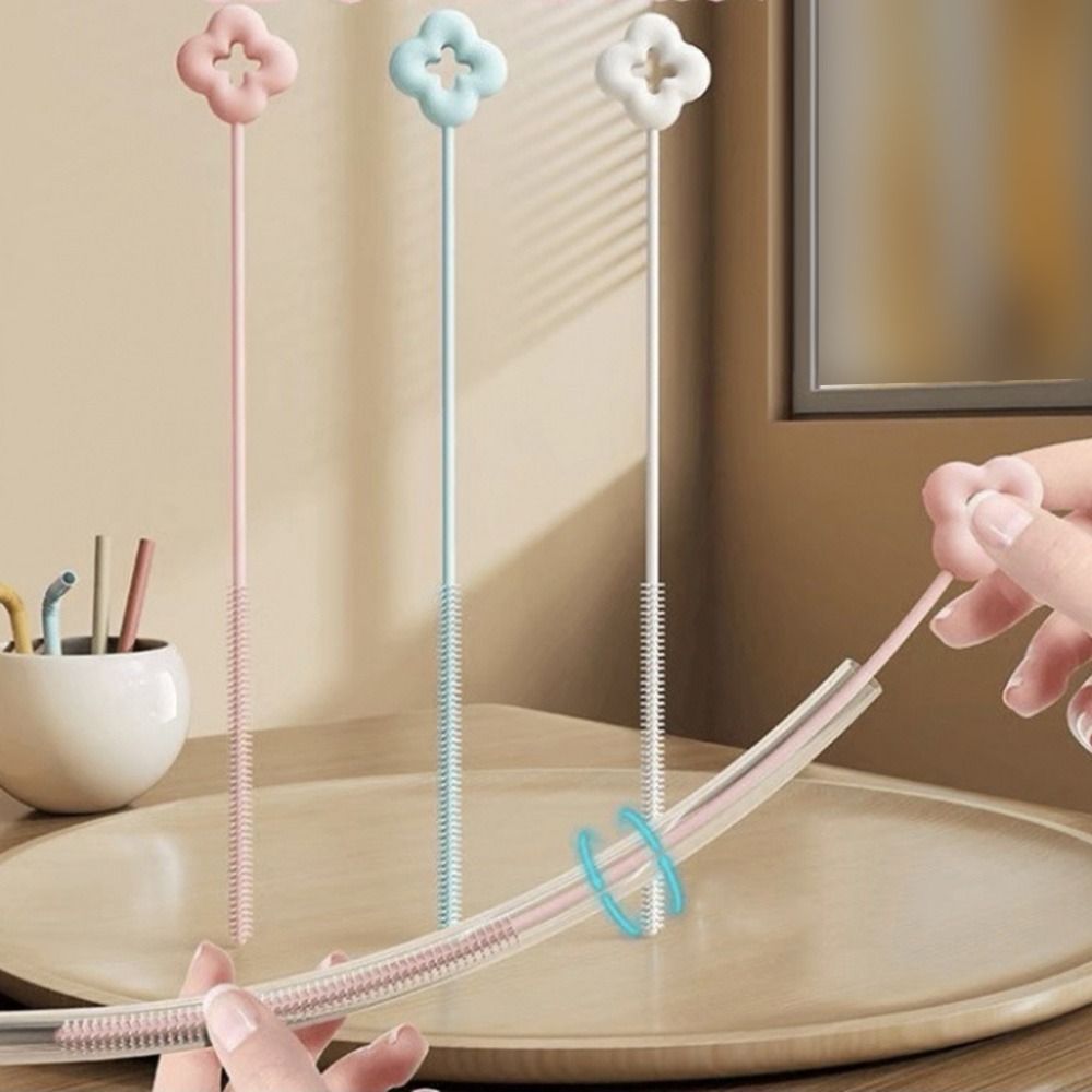Reusable Straw Cleaning Brush  - Musical Instrument Long recension och pris
