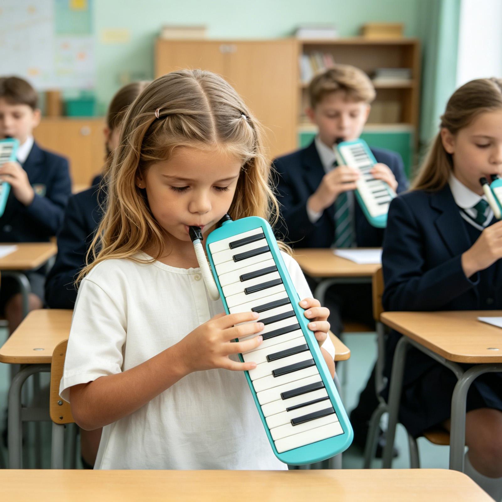 Melodica Instrument 32-Key Por - Musical Instrument Long recension och pris