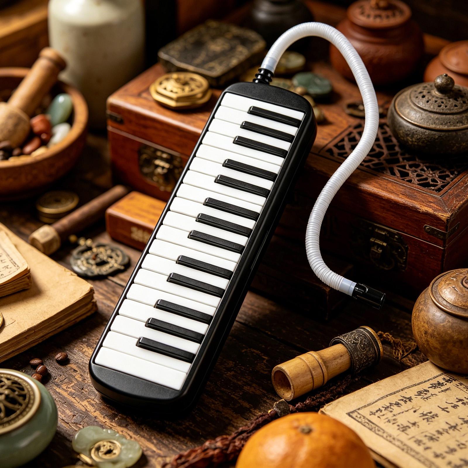 Melodica Instrument 32-Key Por - Musical Instrument Long recension och pris