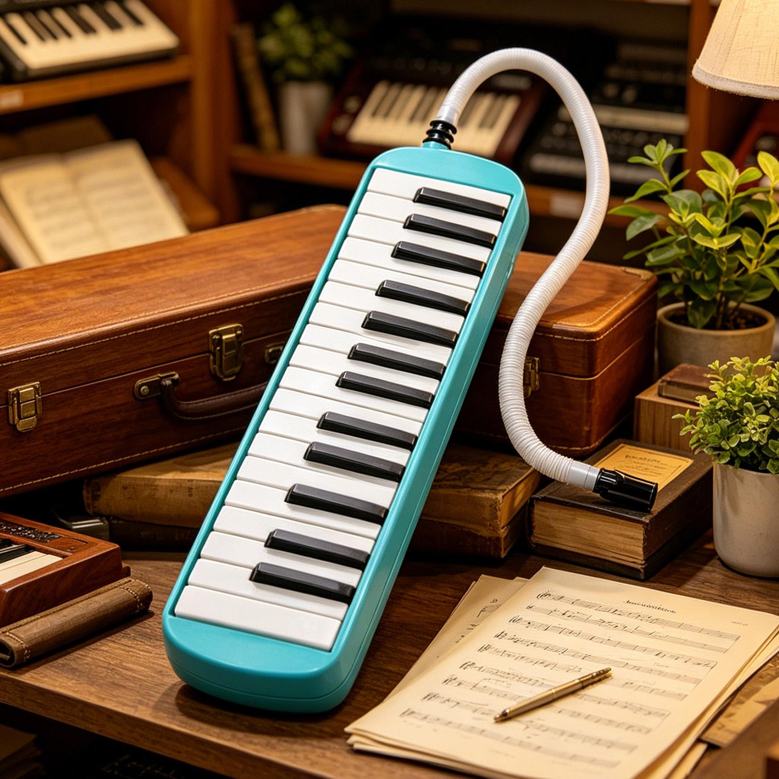32 Keys Melodica 32-Key Beginn - Musical Instrument Long recension och pris