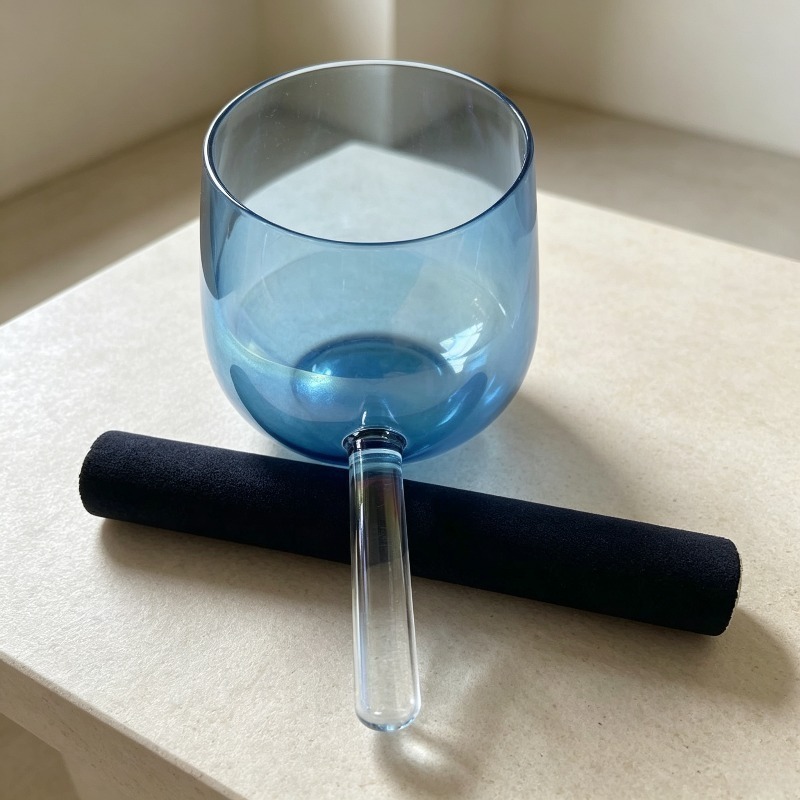 Crystal Singing Bowl 4th Order - Musical Instrument Mallet recension och pris