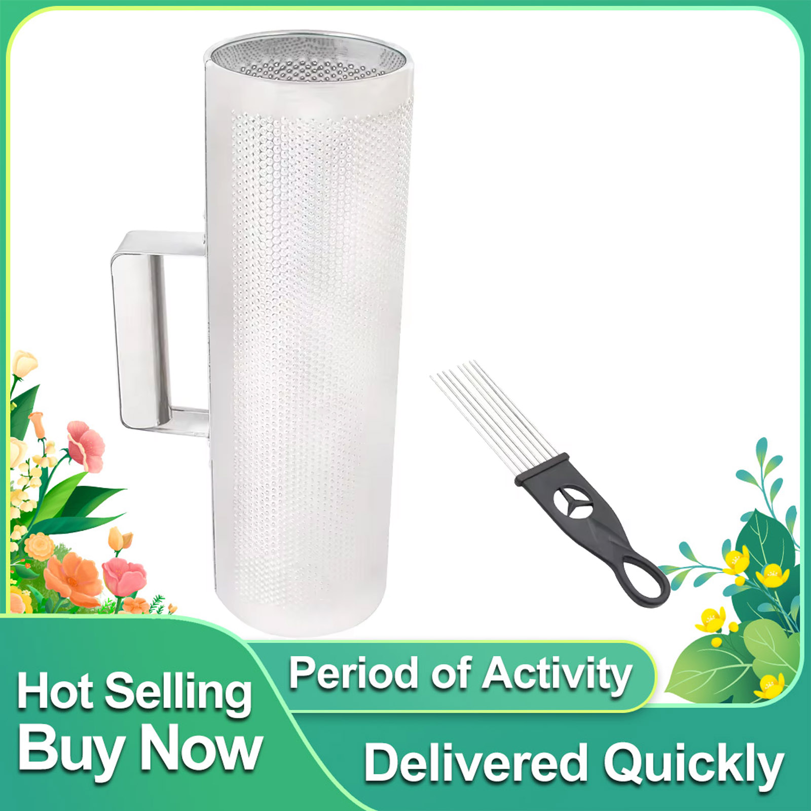 IRIN Scraping Tube Stainless S - Guiro Scraper Instrument recension och pris